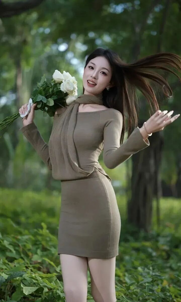 花束人像5个拍照技巧，一学就会好看显身材-第5张图片-风享汇