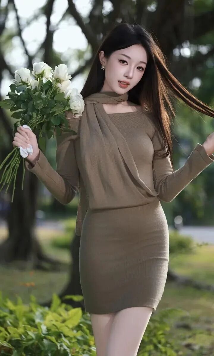 花束人像5个拍照技巧，一学就会好看显身材-第4张图片-风享汇