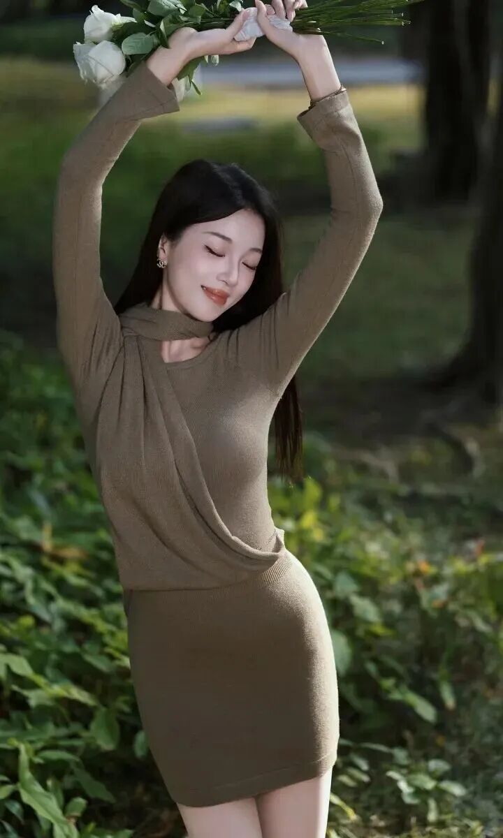 花束人像5个拍照技巧，一学就会好看显身材-第3张图片-风享汇