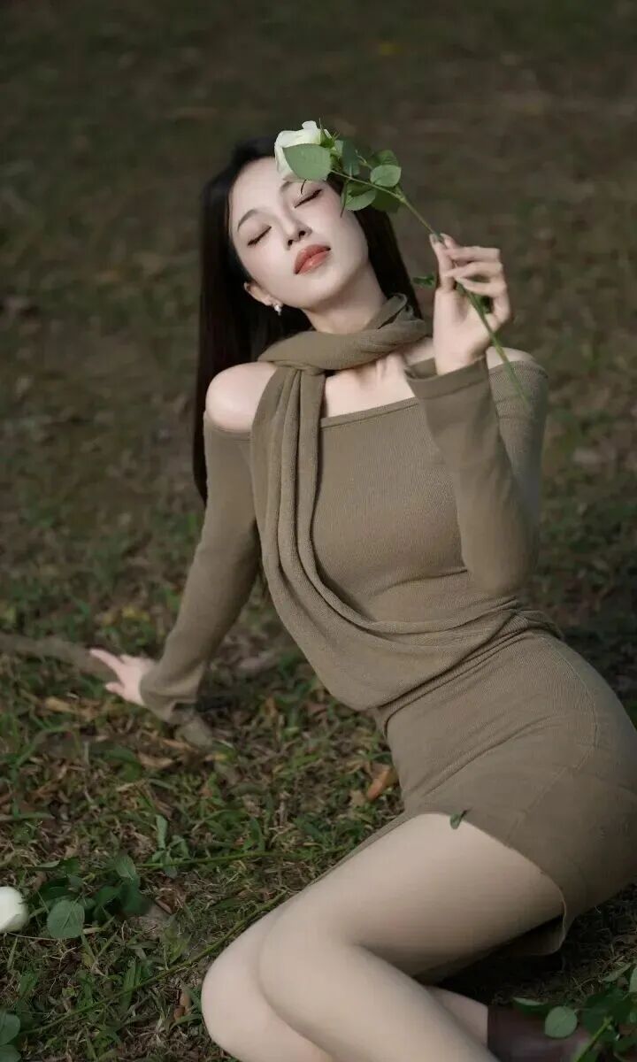 花束人像5个拍照技巧，一学就会好看显身材-第2张图片-风享汇