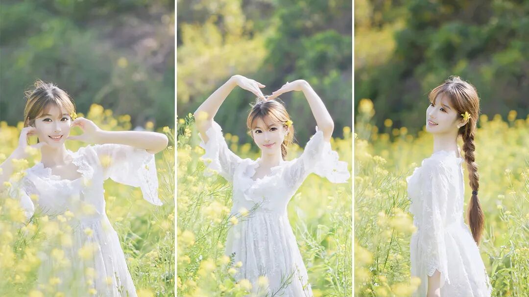 春天油菜花人像封神照|9招解锁春日氛围感大片-第1张图片-风享汇 春天油菜花人像封神照|9招解锁春日氛围感大片-第1张图片-风享汇