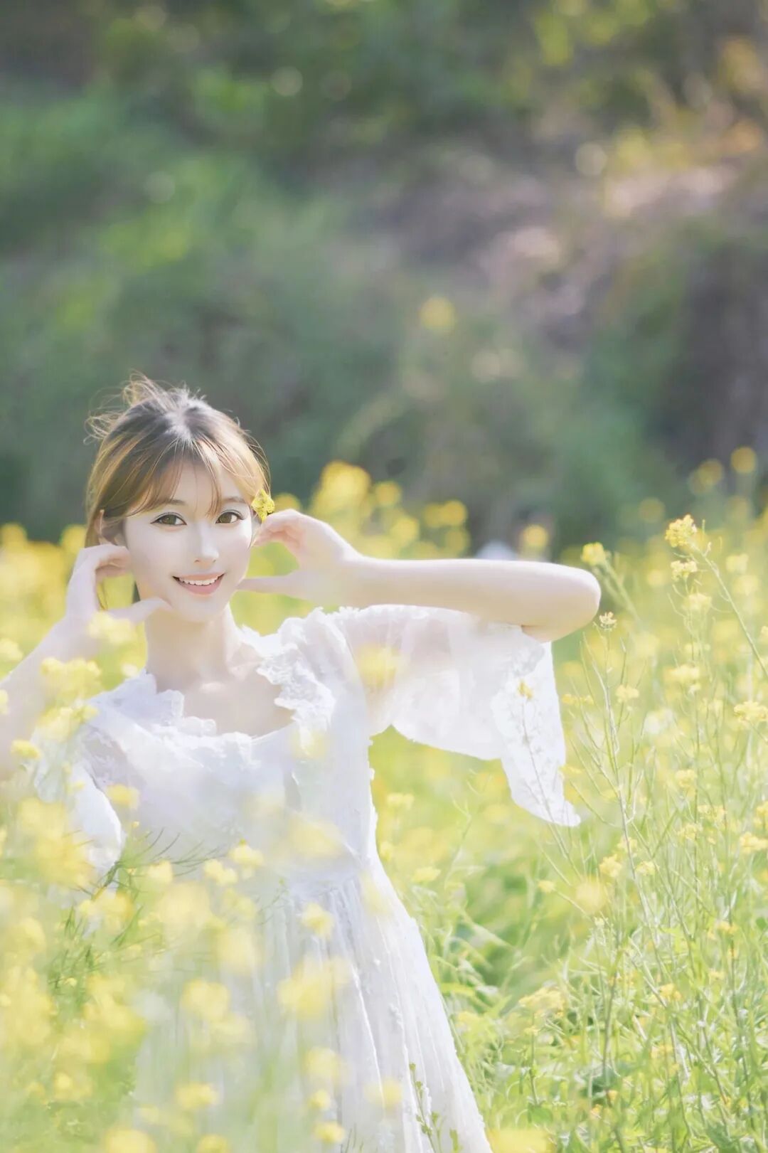 春天油菜花人像封神照|9招解锁春日氛围感大片-第4张图片-风享汇 春天油菜花人像封神照|9招解锁春日氛围感大片-第4张图片-风享汇