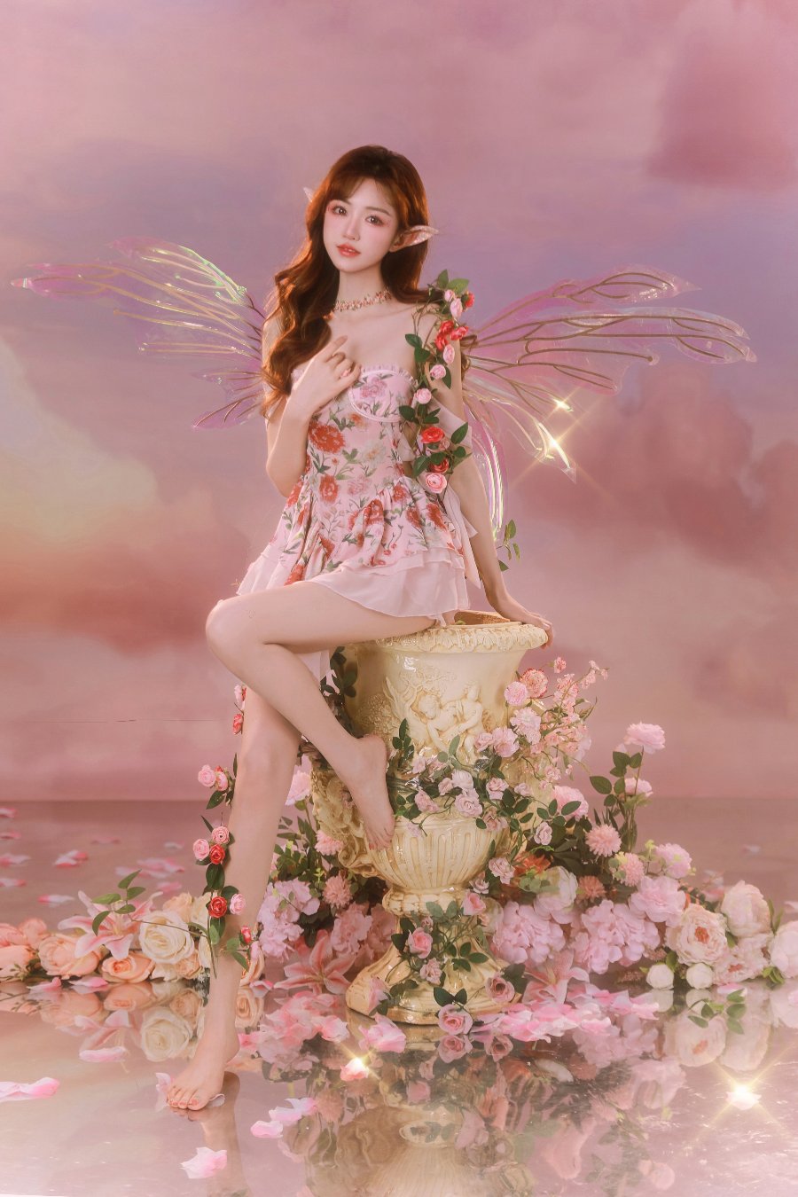 花漾精灵绮梦：伊甸幻境中的灵动仙姿-第8张图片-风享汇