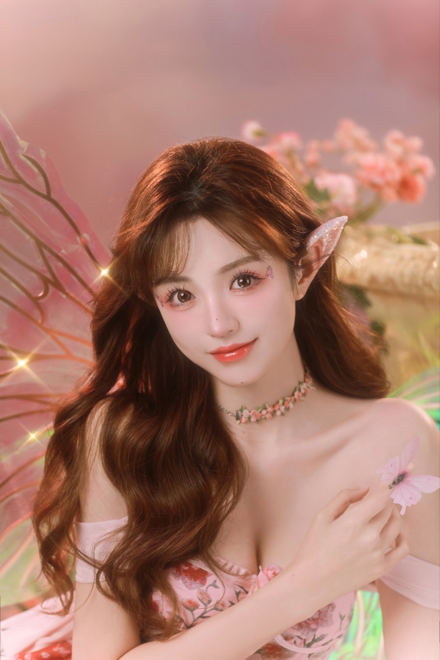 花漾精灵绮梦：伊甸幻境中的灵动仙姿-第4张图片-风享汇