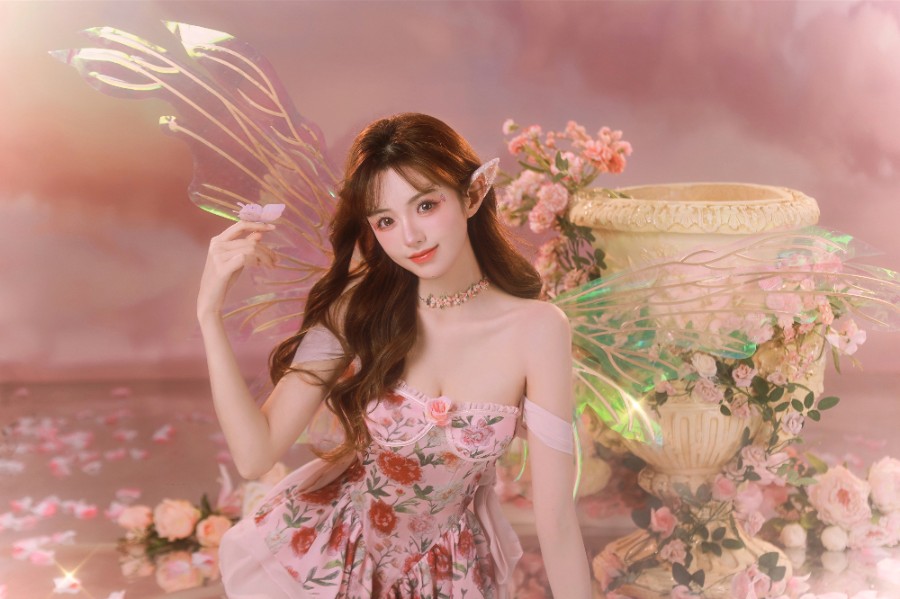 花漾精灵绮梦：伊甸幻境中的灵动仙姿-第6张图片-风享汇