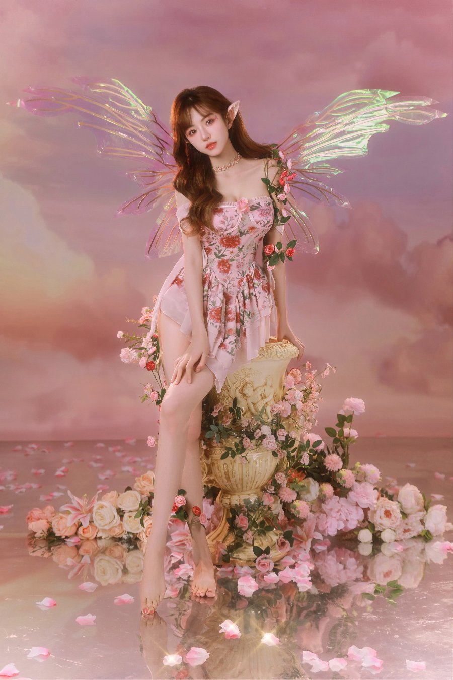 花漾精灵绮梦：伊甸幻境中的灵动仙姿-第7张图片-风享汇