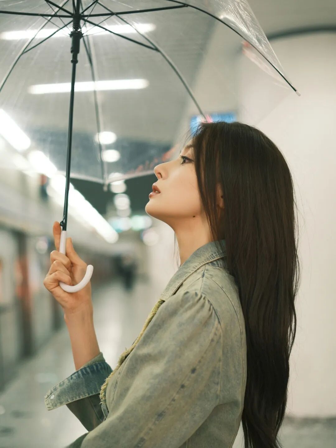 地铁站拍人像，学会这几招秒变氛围感美女-第5张图片-风享汇