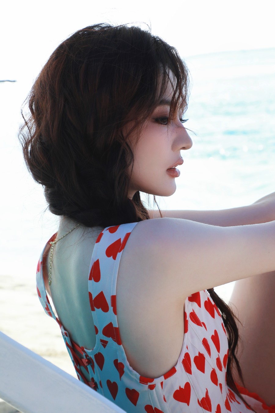 徐璐海边写真，真好看啊-第4张图片-风享汇