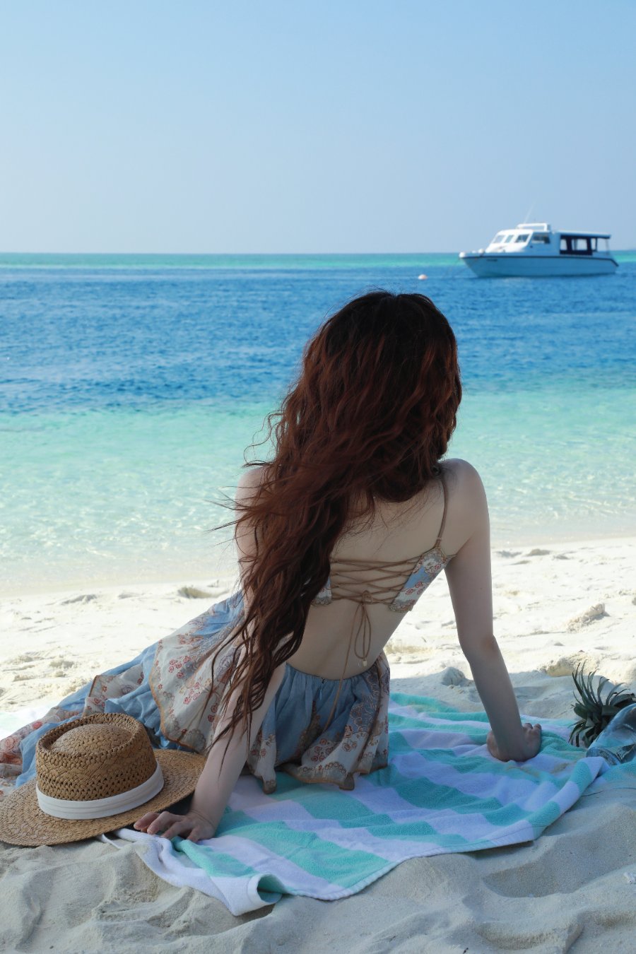 徐璐海边写真，真好看啊-第13张图片-风享汇