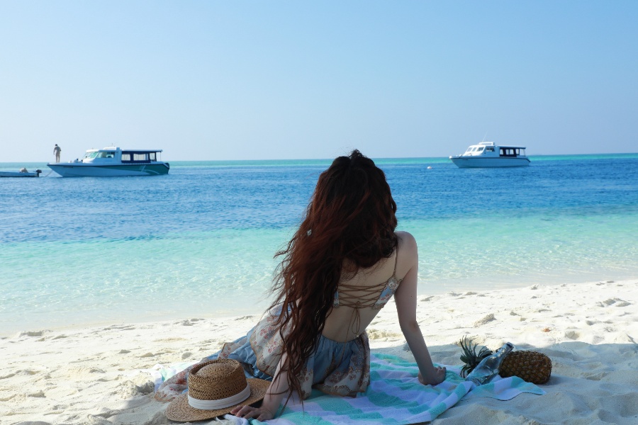 徐璐海边写真，真好看啊-第15张图片-风享汇