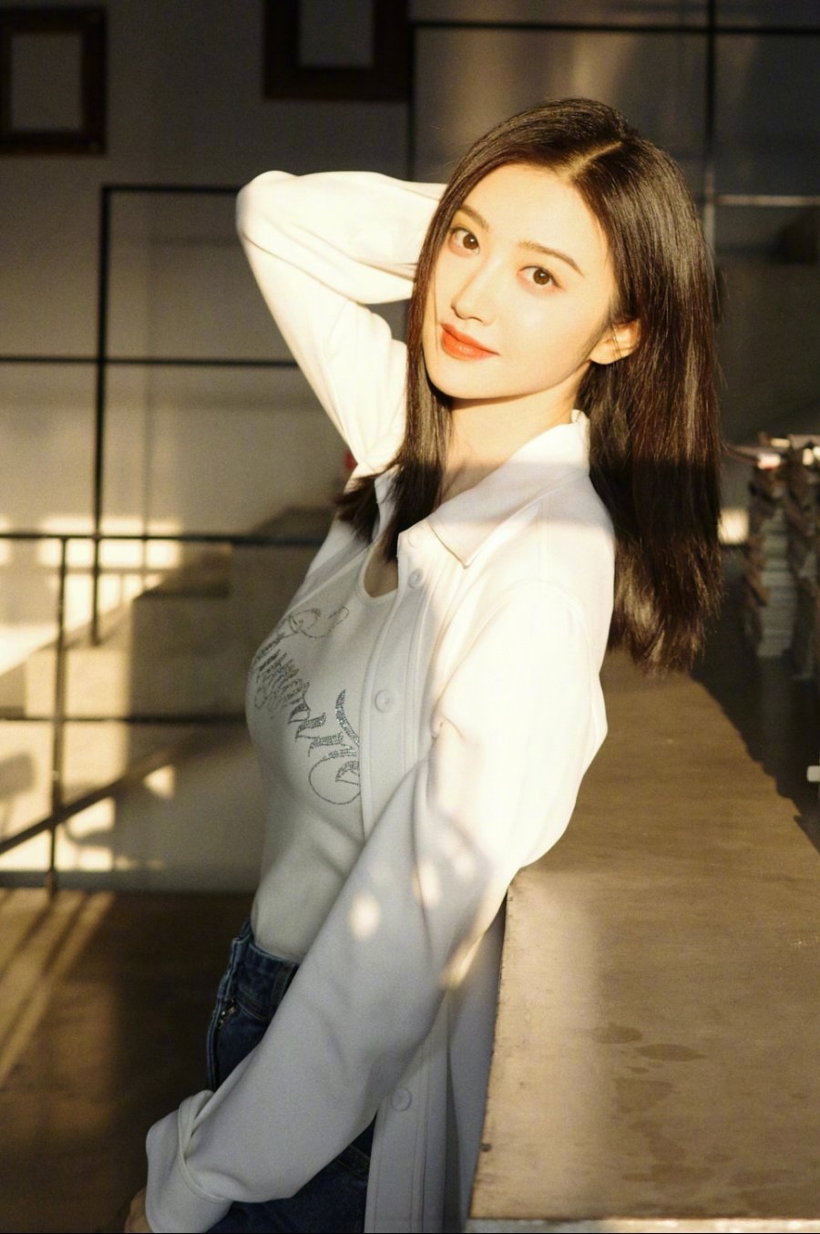 景甜的生活照好美，越看越喜欢甜甜-第3张图片-风享汇