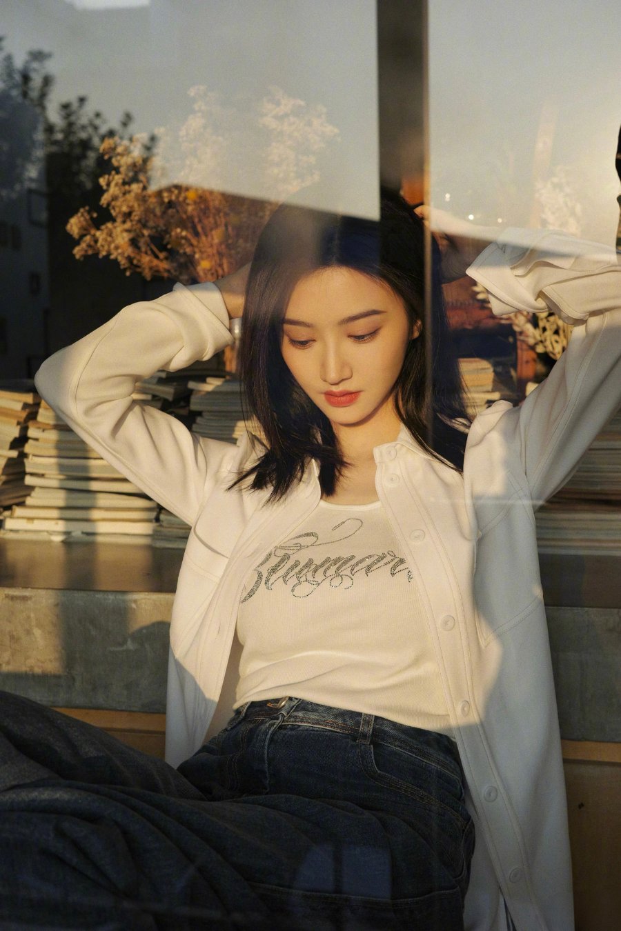 景甜的生活照好美，越看越喜欢甜甜-第6张图片-风享汇