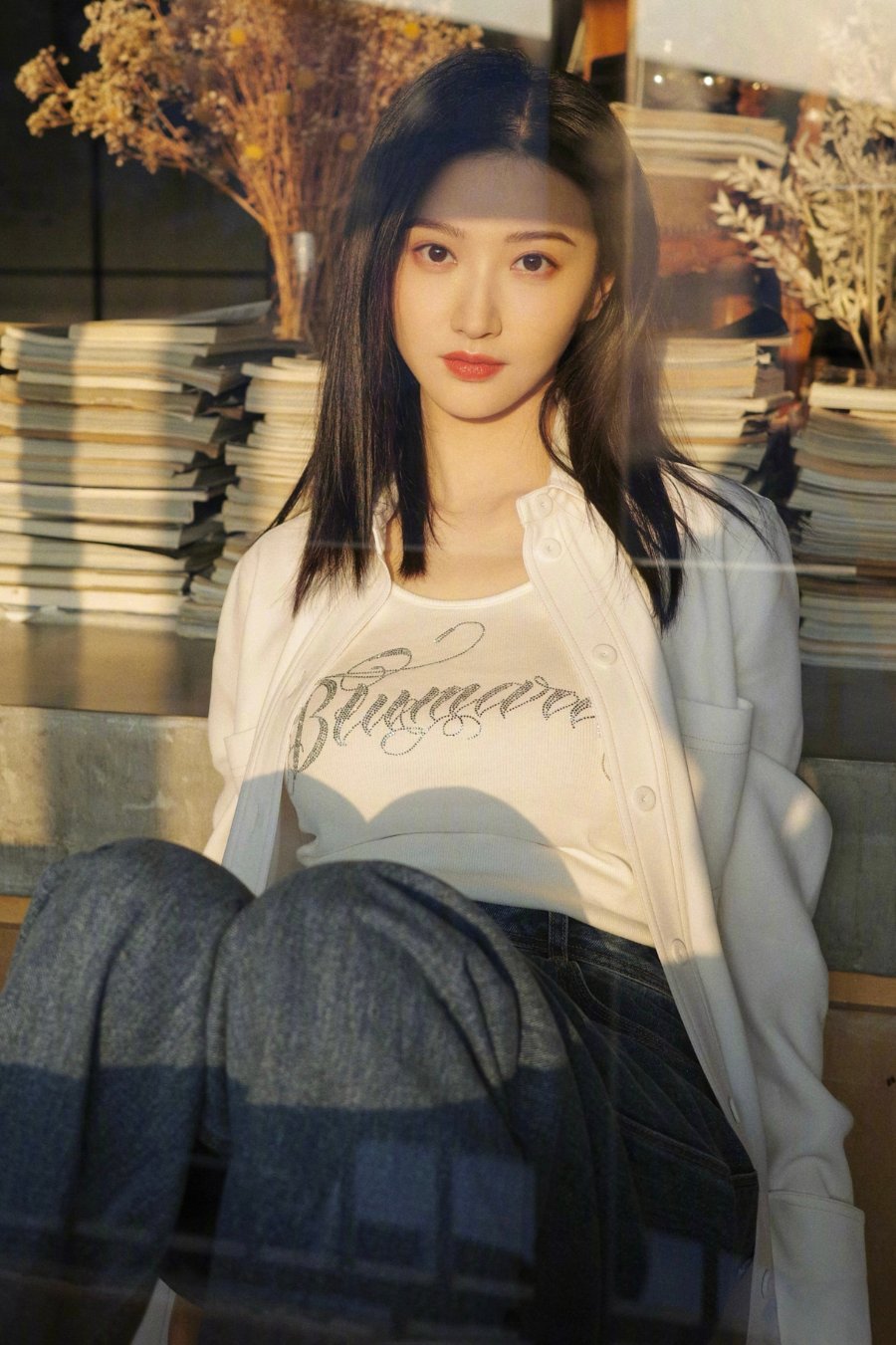 景甜的生活照好美，越看越喜欢甜甜-第8张图片-风享汇