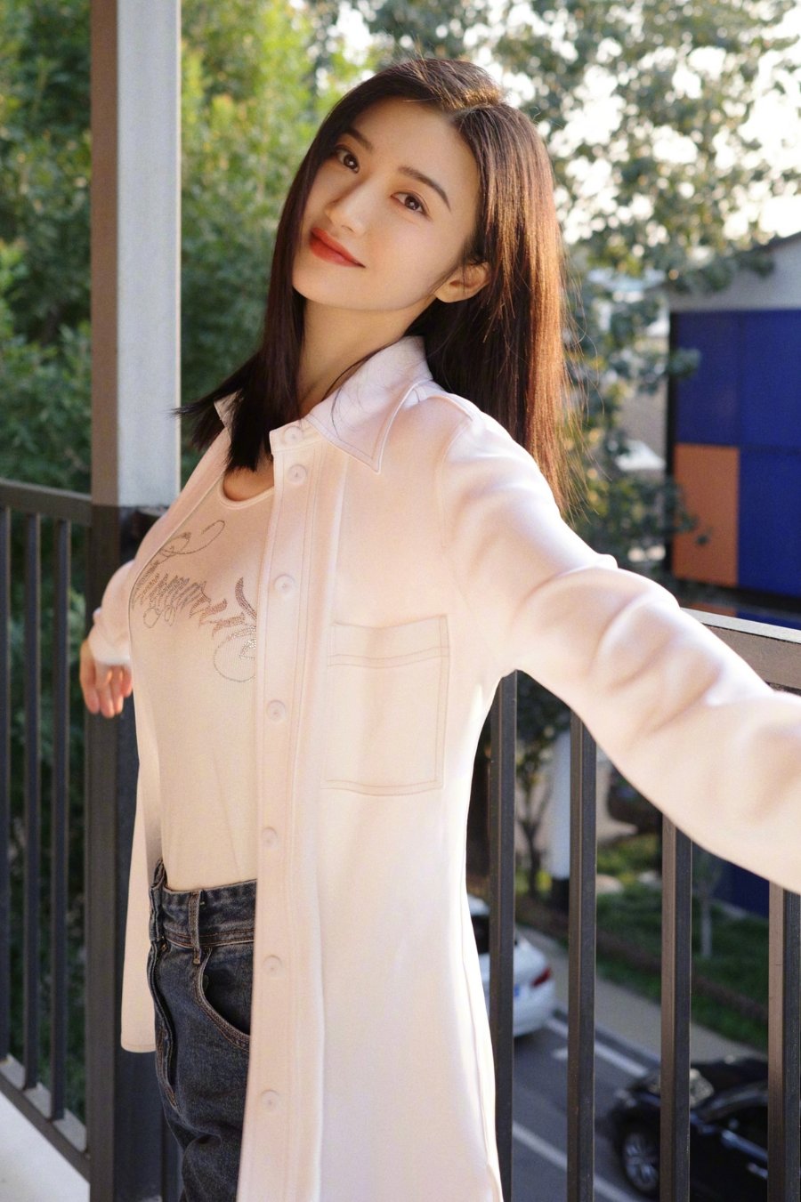 景甜的生活照好美，越看越喜欢甜甜-第4张图片-风享汇