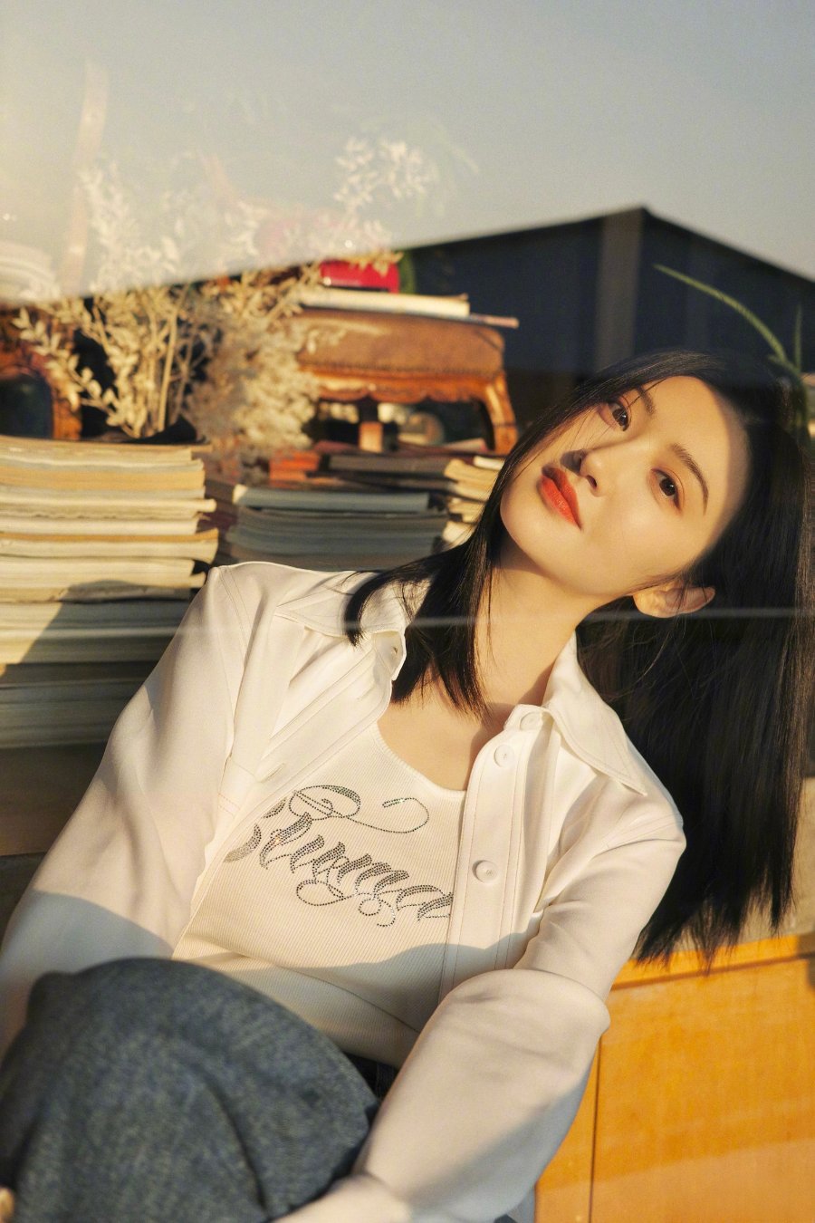 景甜的生活照好美，越看越喜欢甜甜-第9张图片-风享汇