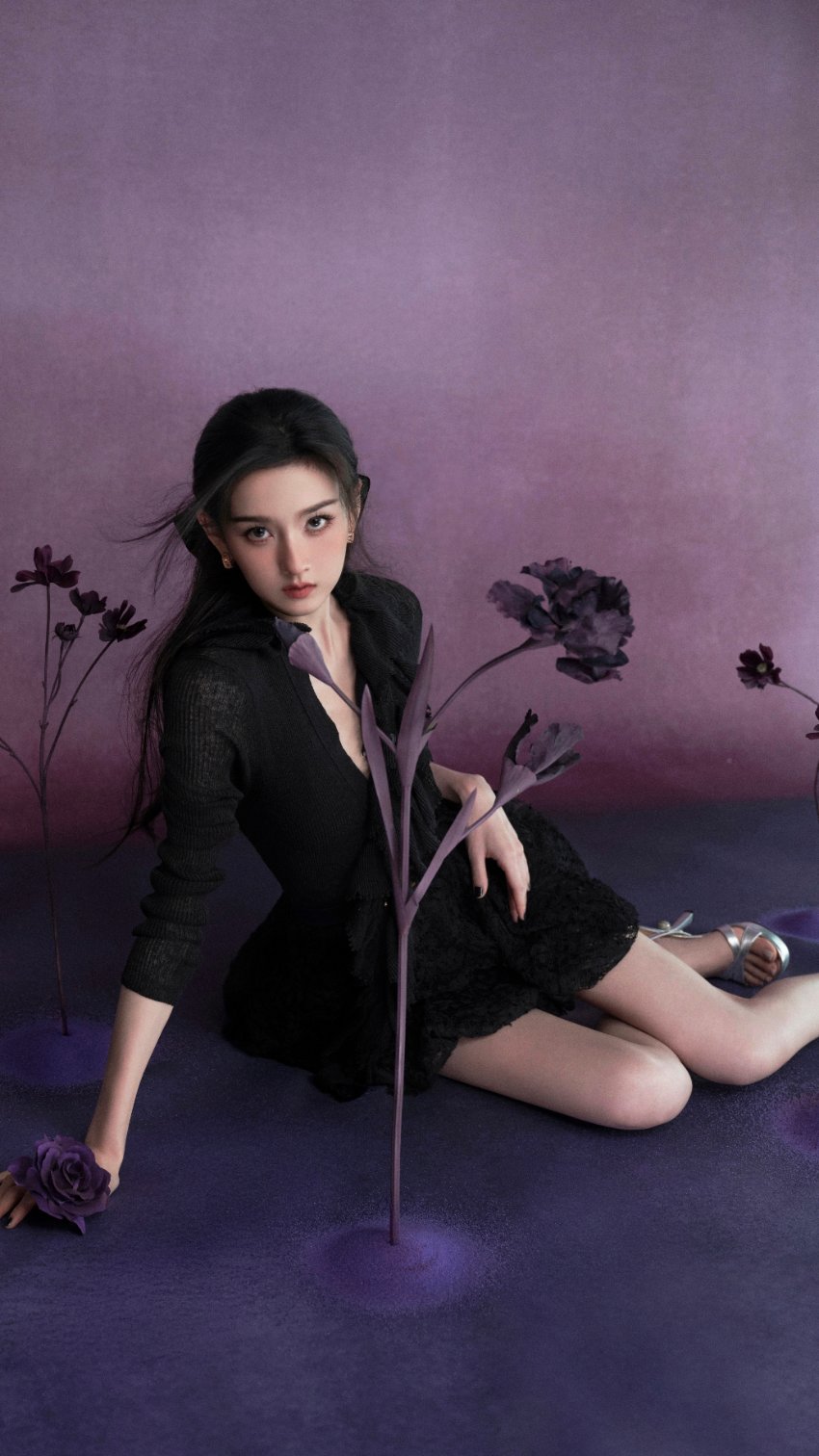 宋祖儿优雅气质，大秀美腿-第2张图片-风享汇