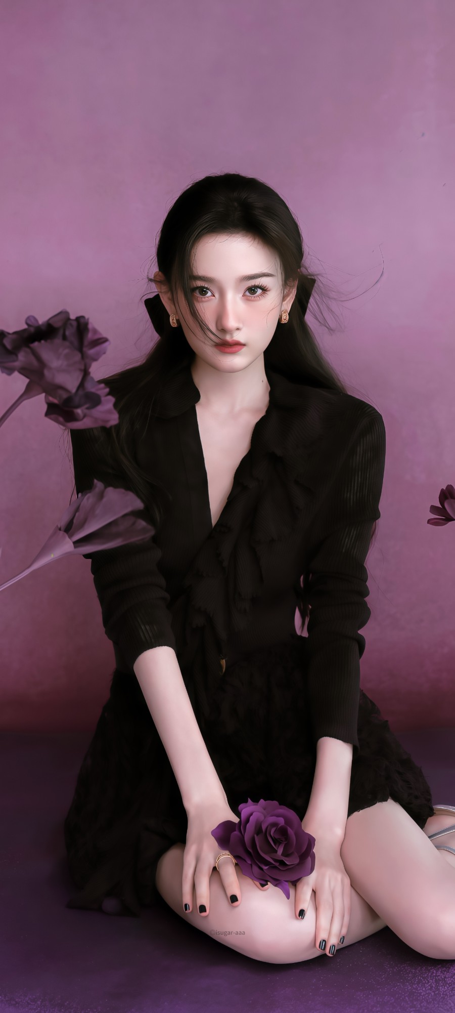 宋祖儿优雅气质，大秀美腿-第7张图片-风享汇