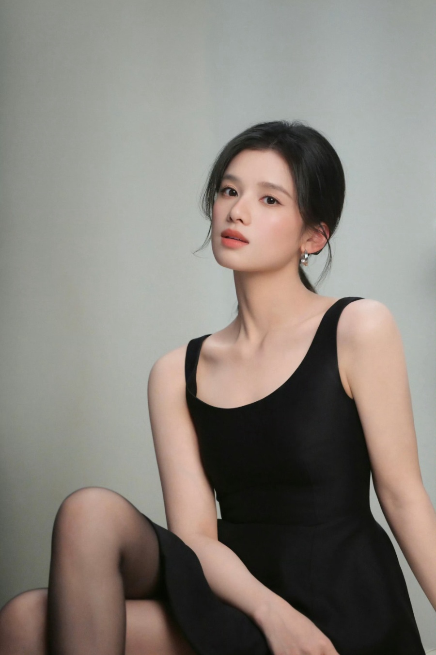 张婧仪，浪莎广告大片-第6张图片-风享汇