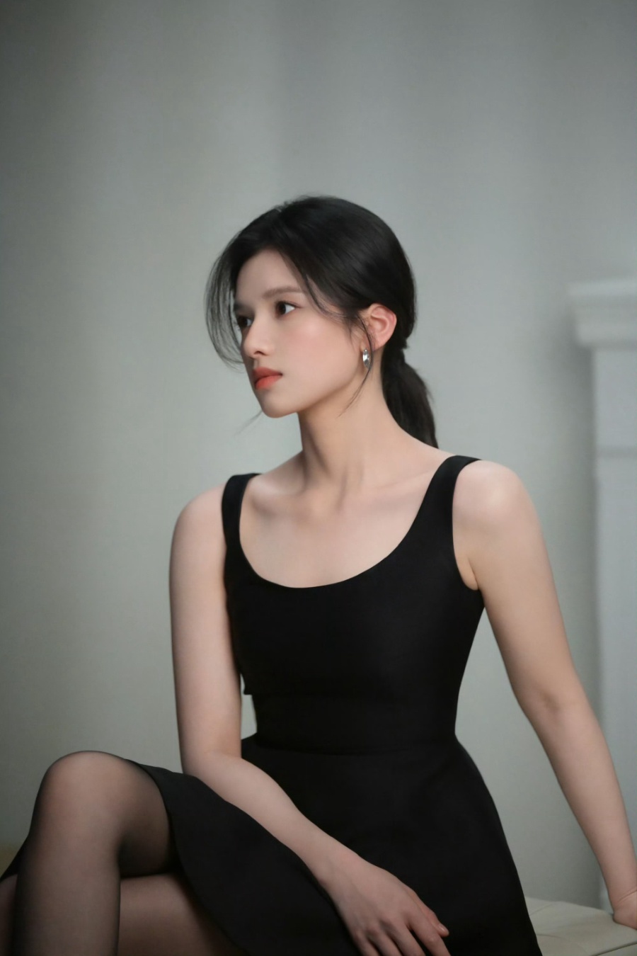 张婧仪，浪莎广告大片-第7张图片-风享汇