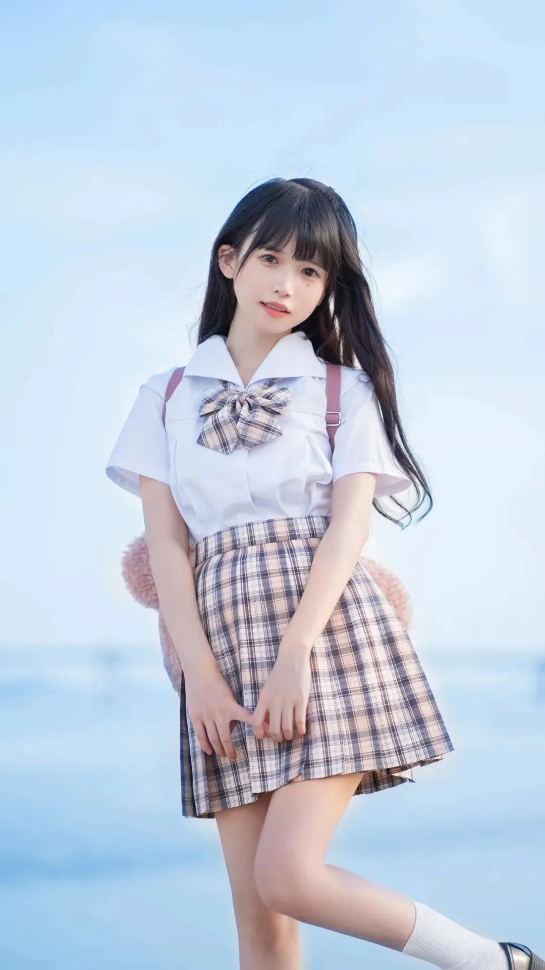 JK写真8个核心姿势+构图,轻松拿捏少女感-第4张图片-风享汇 JK写真8个核心姿势+构图,轻松拿捏少女感-第4张图片-风享汇