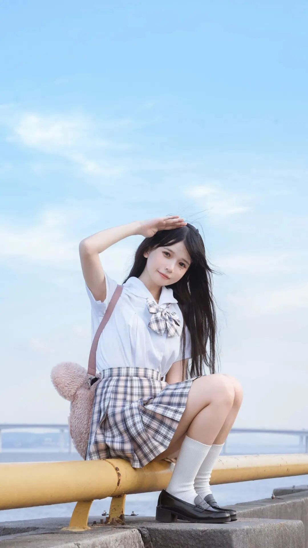 JK写真8个核心姿势+构图,轻松拿捏少女感-第8张图片-风享汇 JK写真8个核心姿势+构图,轻松拿捏少女感-第8张图片-风享汇