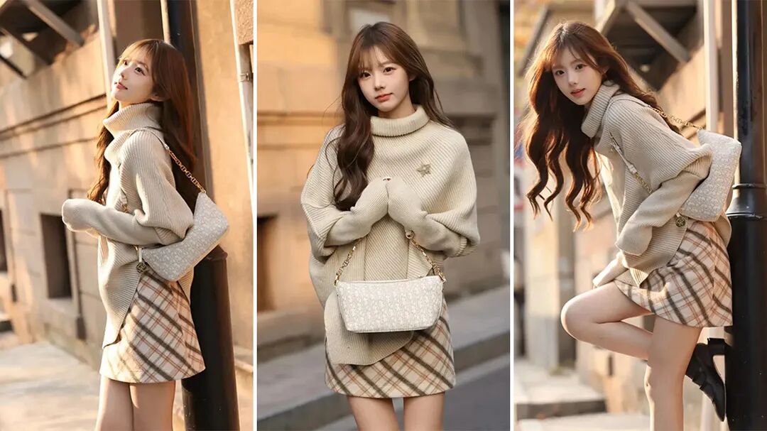 甜妹街拍实用技巧,8个姿势轻松出片-第1张图片-风享汇 甜妹街拍实用技巧,8个姿势轻松出片-第1张图片-风享汇