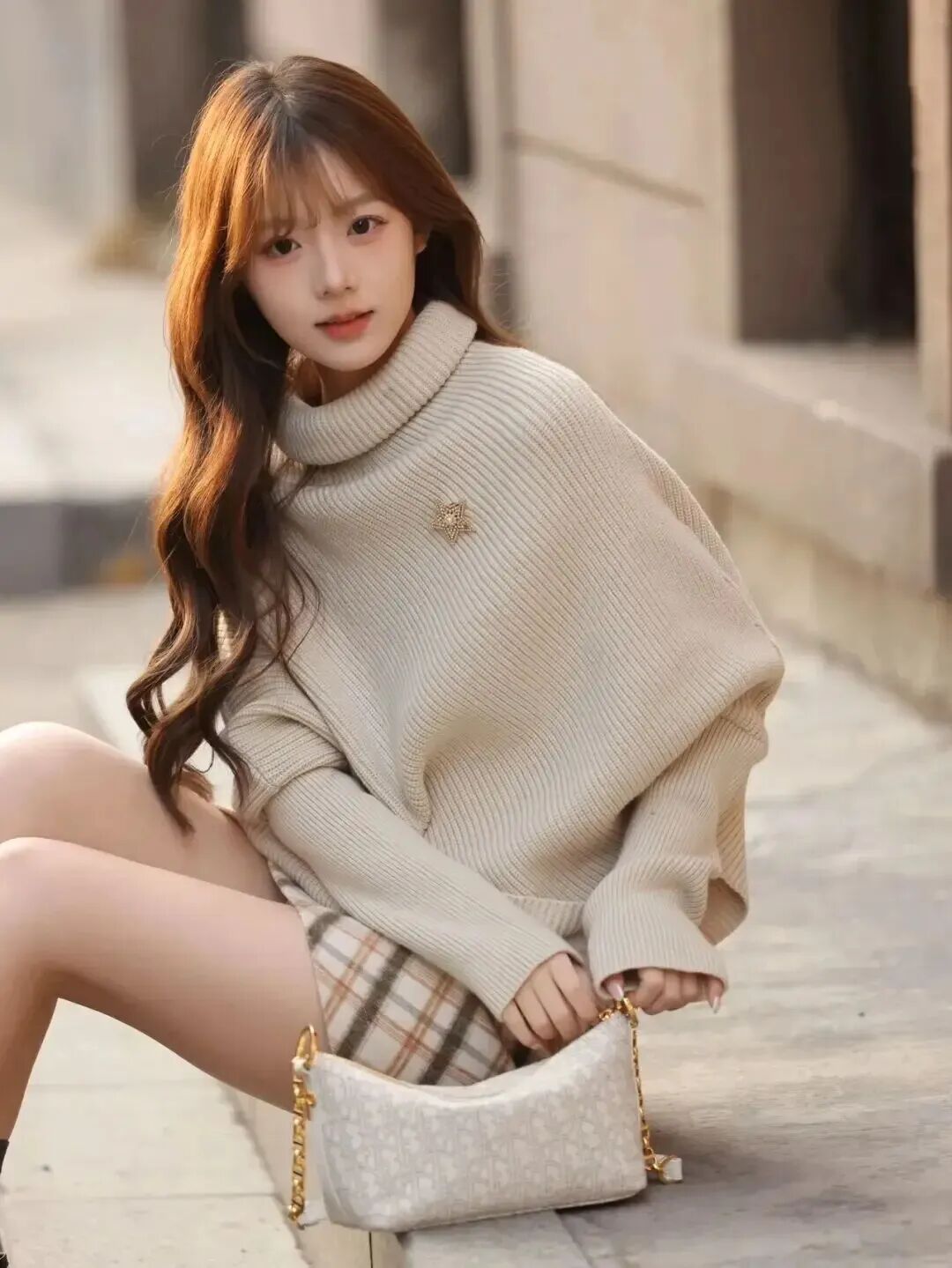 甜妹街拍实用技巧,8个姿势轻松出片-第4张图片-风享汇 甜妹街拍实用技巧,8个姿势轻松出片-第4张图片-风享汇