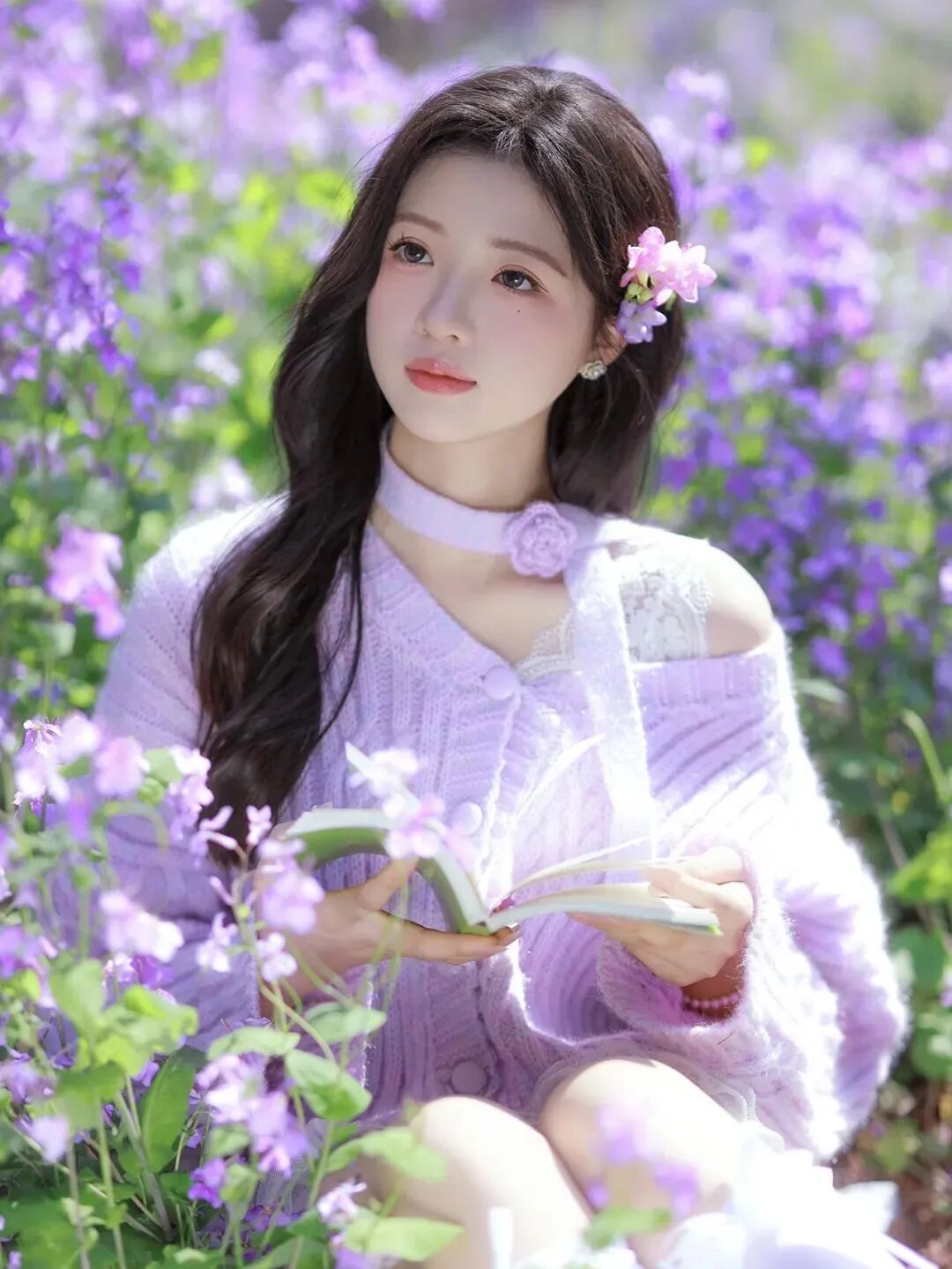 二月兰花海拍照｜新手也能拿捏的温柔氛围感-第6张图片-风享汇