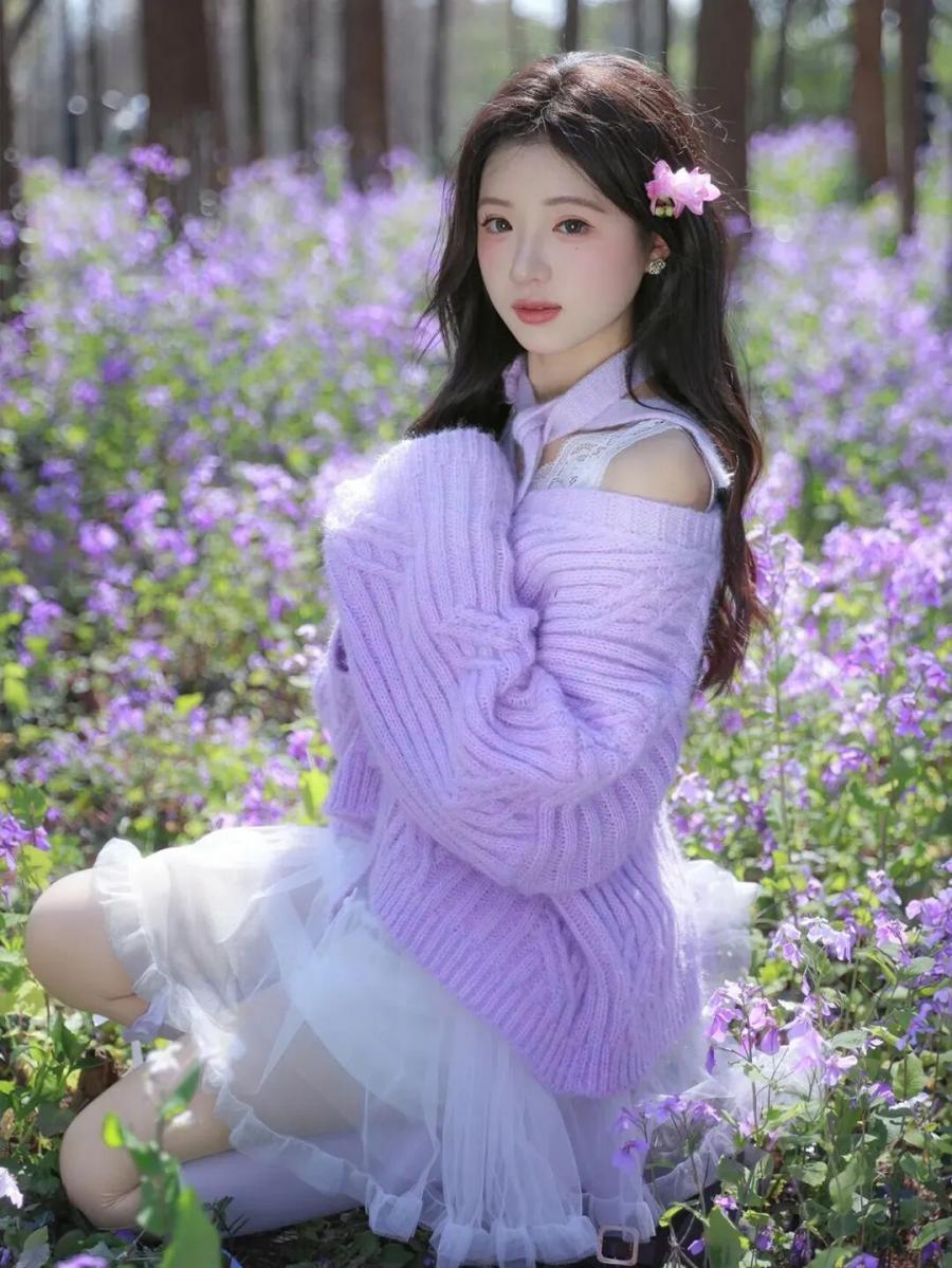 二月兰花海拍照｜新手也能拿捏的温柔氛围感-第10张图片-风享汇
