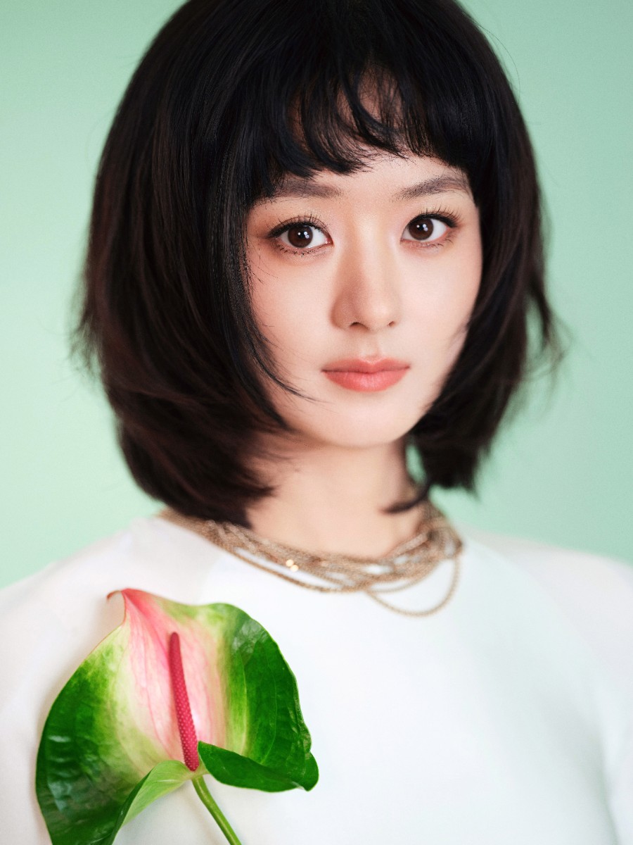 赵丽颖如沐春风新造型：颖宝女神太美了-第1张图片-风享汇