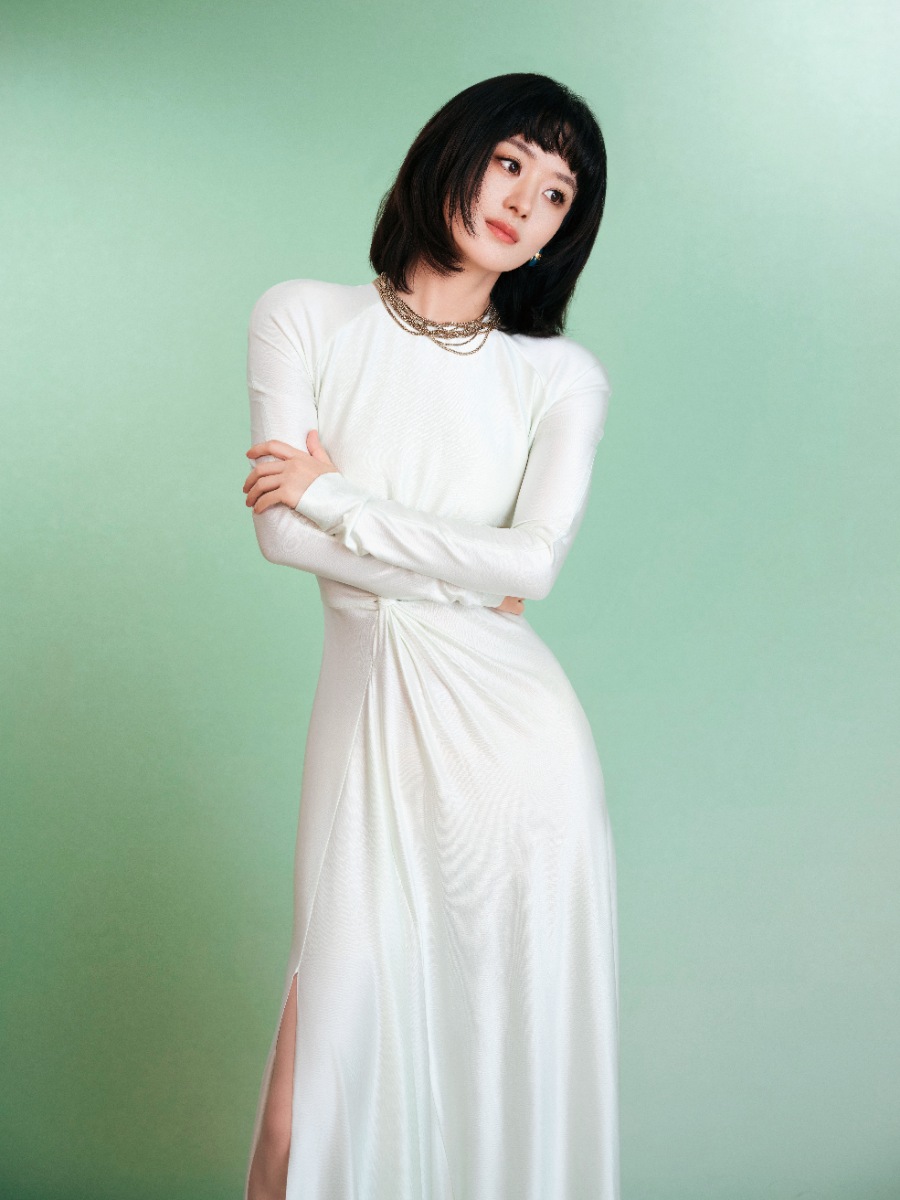 赵丽颖如沐春风新造型：颖宝女神太美了-第9张图片-风享汇