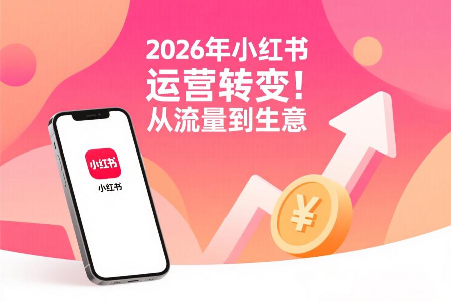 2026年小红书运营转变！从流量到生意-第1张图片-风享汇