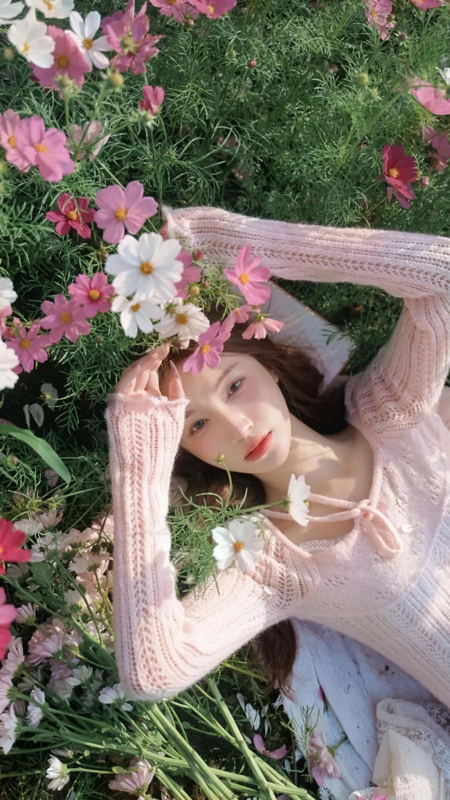 不用会摆拍！这8个花海拍照小技巧，随手拍都是温柔感-第4张图片-风享汇