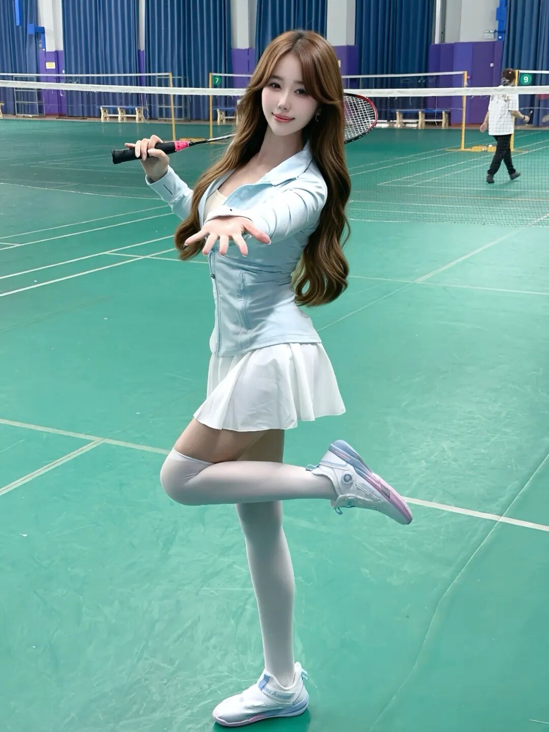 羽毛球馆拍照攻略|手残党也能拍出元气运动感-第6张图片-风享汇 羽毛球馆拍照攻略|手残党也能拍出元气运动感-第6张图片-风享汇