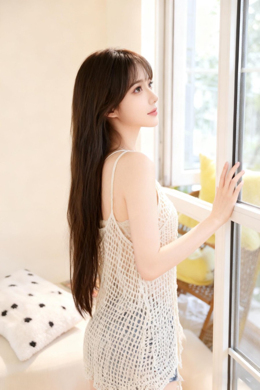 笑容可爱少女，清纯优雅唯美写真-第4张图片-风享汇