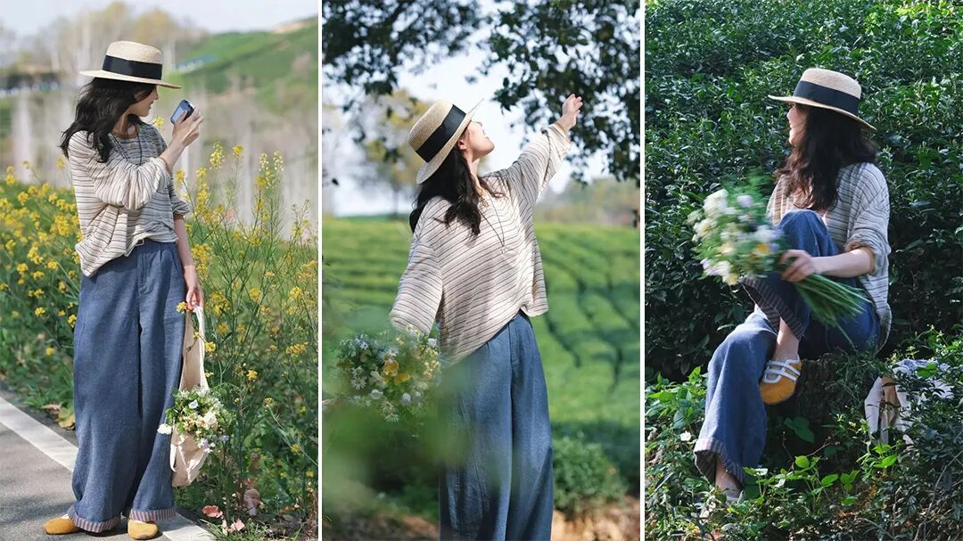 不看镜头也好看，春天户外的温柔拍照小技巧-第1张图片-风享汇