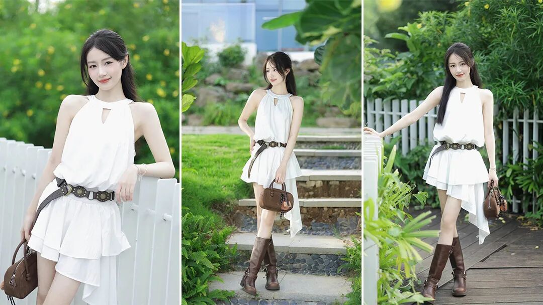 公园拍照别再只会比耶！教你拍出清透少女感-第1张图片-风享汇