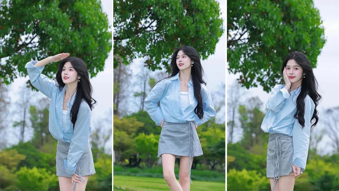 春日草地人像｜零废片姿势 + 技巧全分享-第1张图片-风享汇