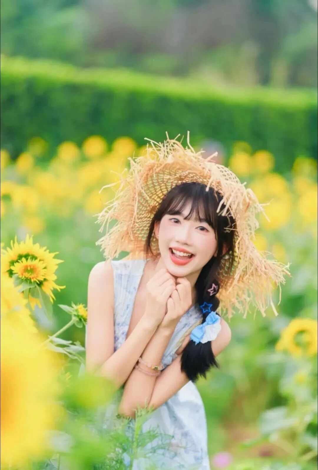 夏天的向日葵写真这样拍，元气感直接拉满！-第6张图片-风享汇