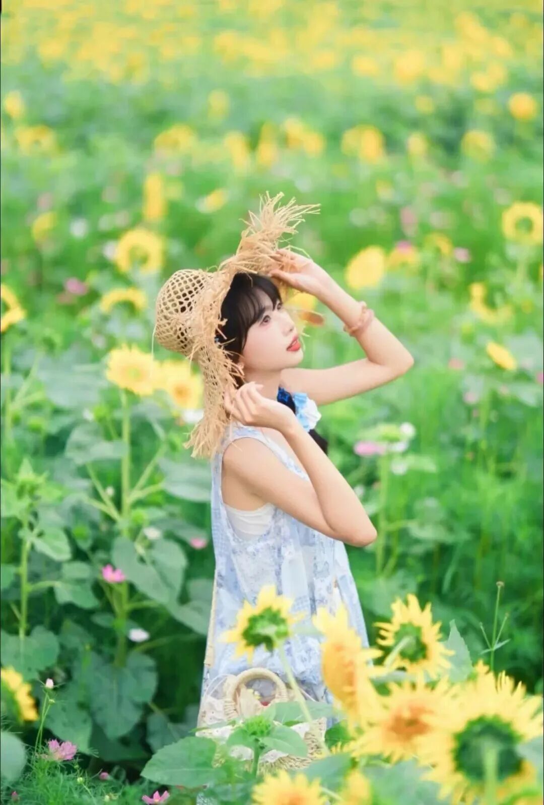 夏天的向日葵写真这样拍，元气感直接拉满！-第10张图片-风享汇