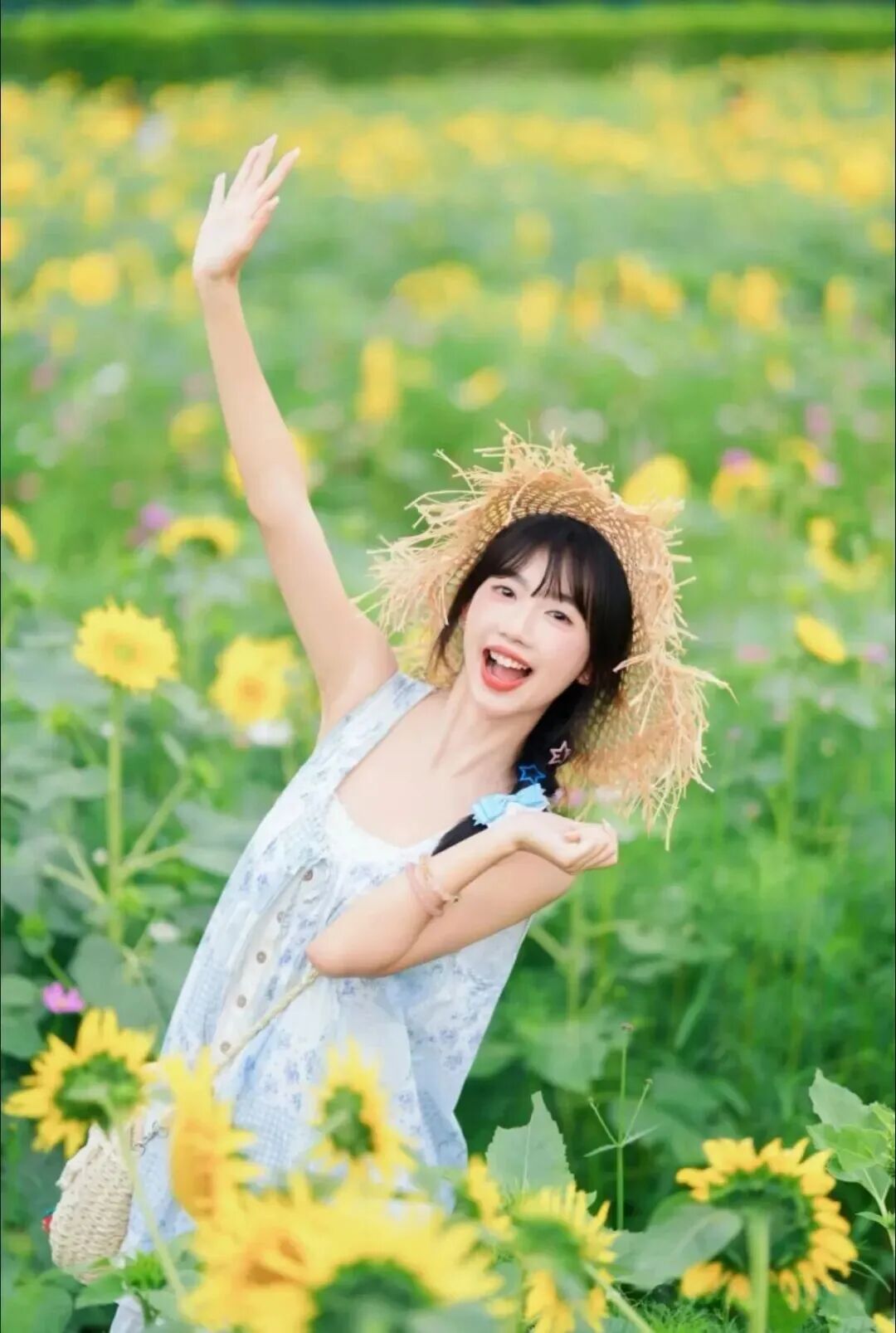 夏天的向日葵写真这样拍，元气感直接拉满！-第9张图片-风享汇