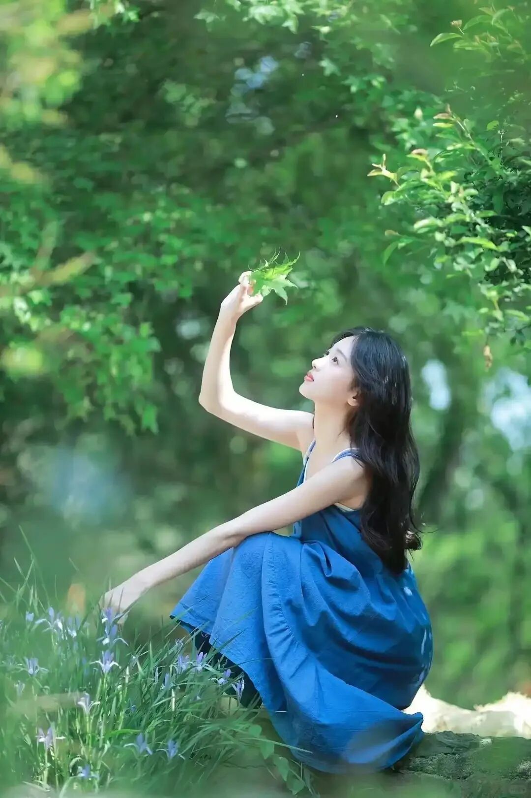 夏天森系拍照全攻略｜教你在树林里拍出清透感大片-第6张图片-风享汇