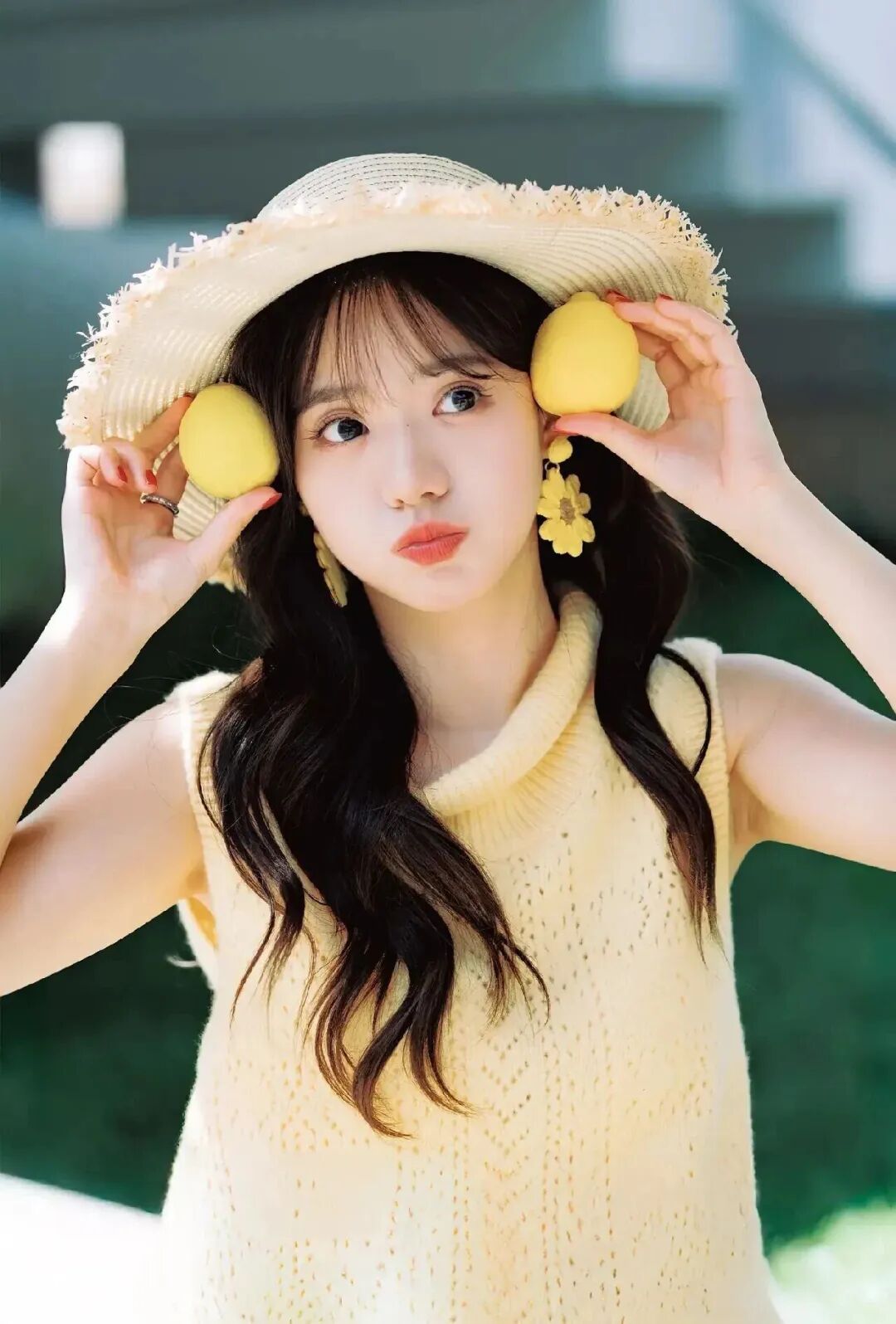 夏日柠檬写真｜6个姿势教你拍出清透少女感-第7张图片-风享汇