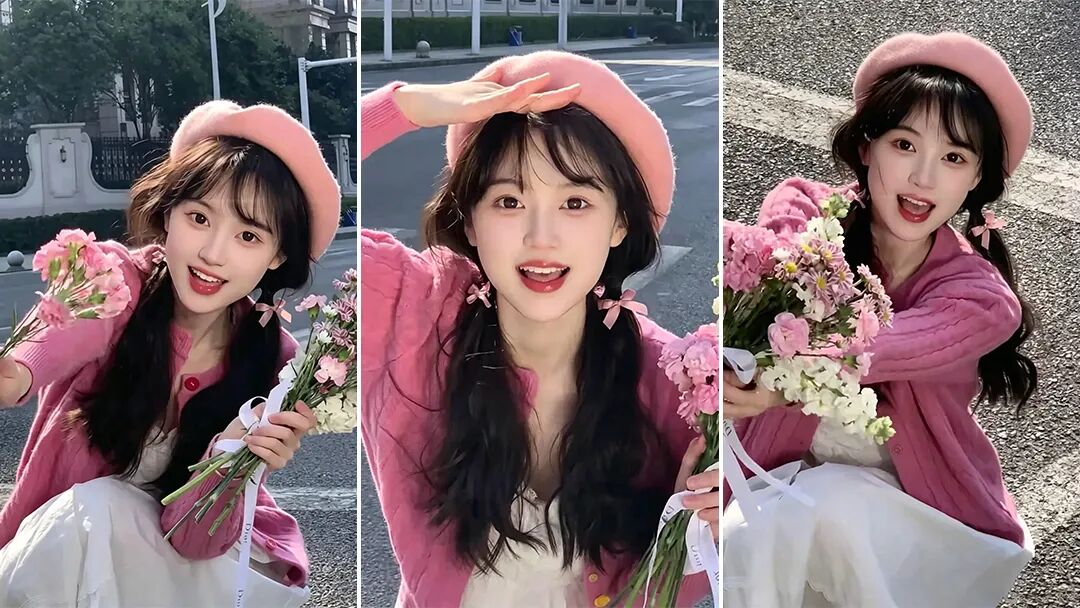 不会摆动作？这份花系少女拍照技巧请收好-第1张图片-风享汇