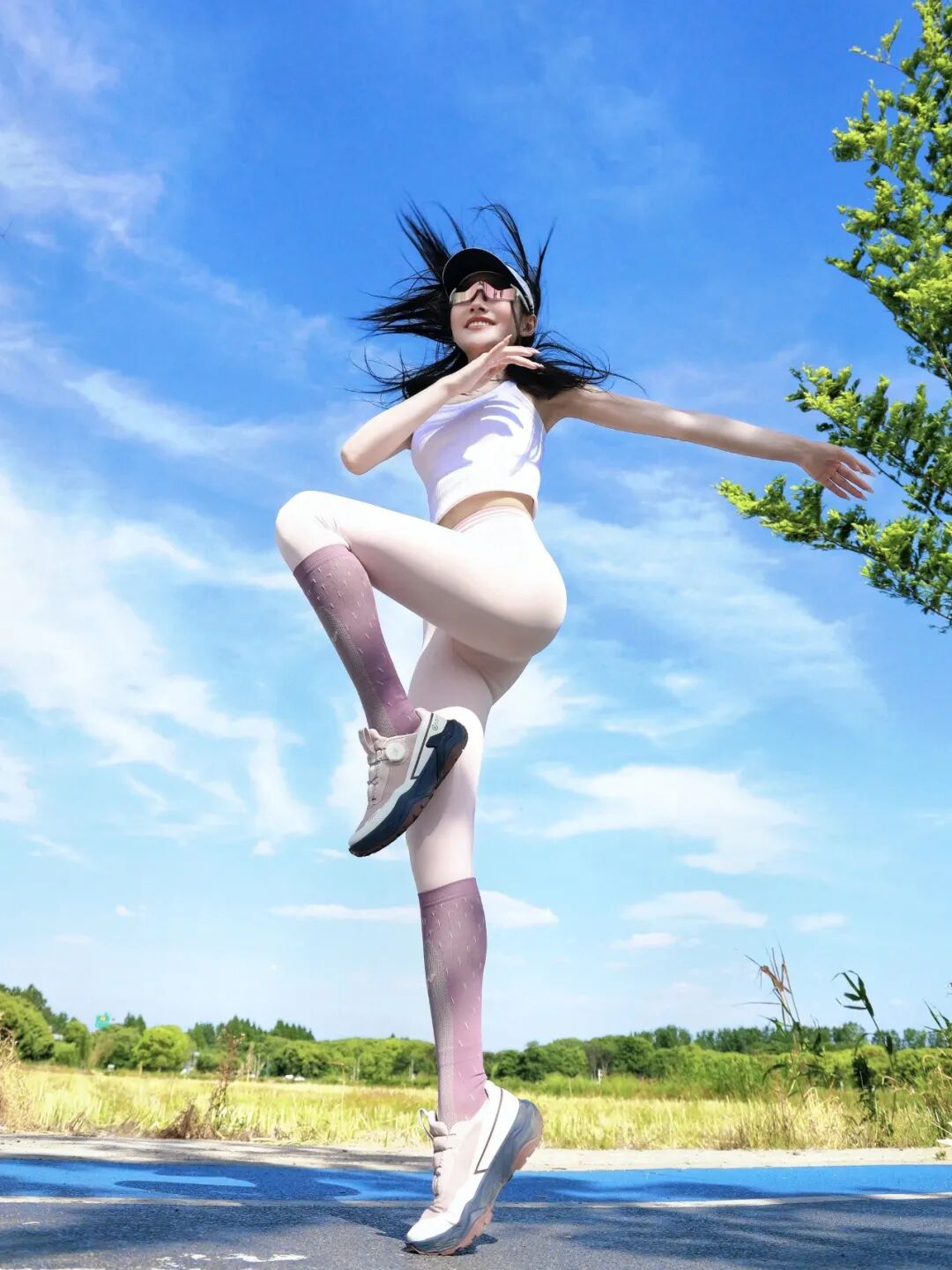 女生日常跑步这样拍，零基础也能拿捏元气氛围感照-第4张图片-风享汇