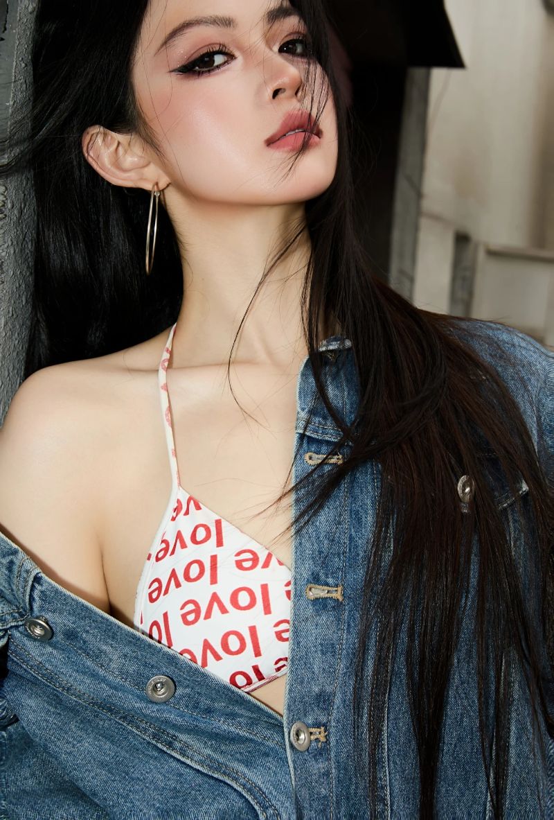 城市冷感辣妹，酷酷的牛仔街拍-第5张图片-风享汇