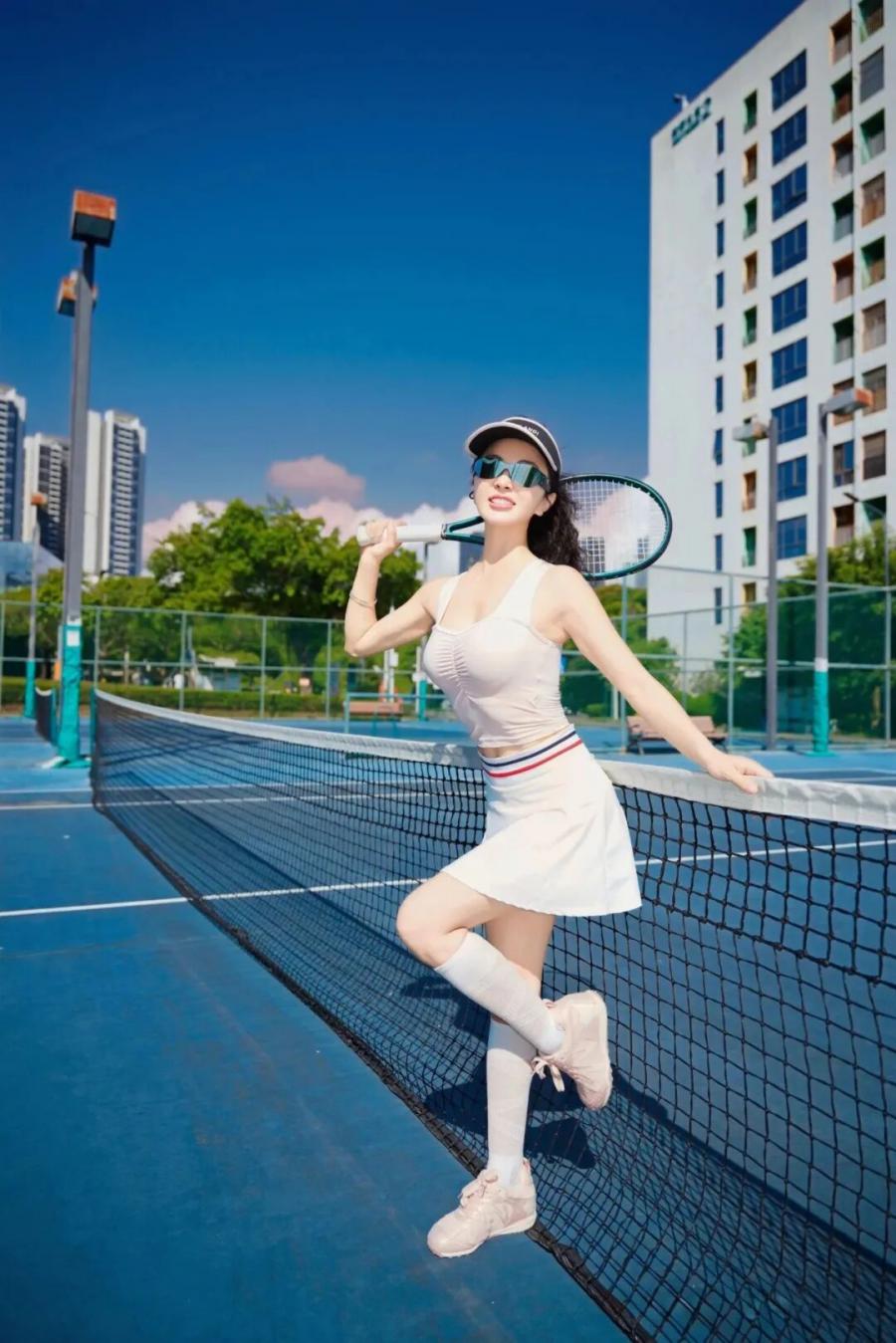 夏日网球场｜解锁元气满满的拍照打开方式-第5张图片-风享汇