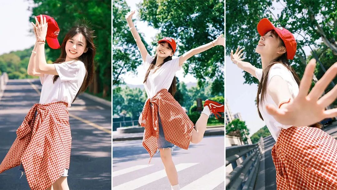 夏日街拍万能姿势！青春感的正确打开方式-第1张图片-风享汇
