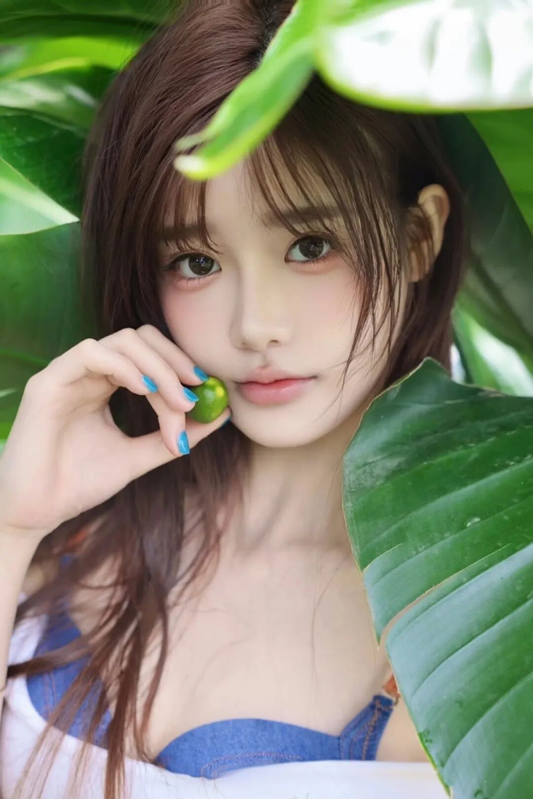夏日绿植拍照全攻略｜10个懒人姿势，照着拍就好看-第9张图片-风享汇