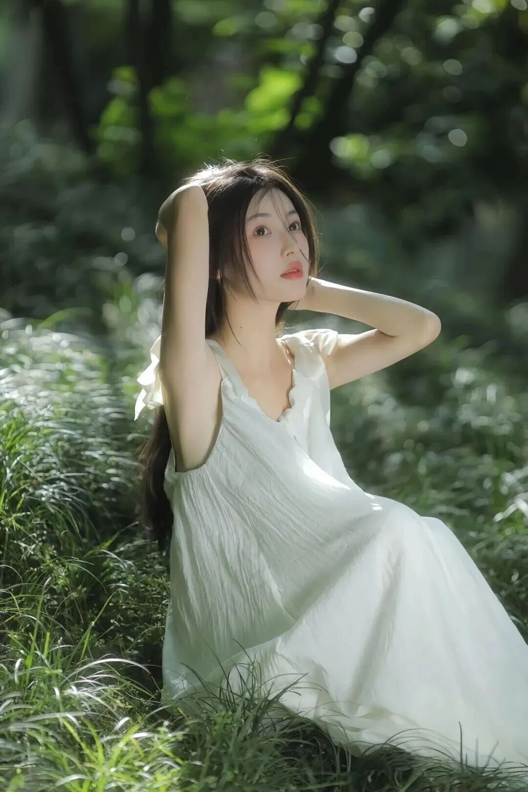 夏日森系写真全攻略：姿势、光影、光圈一次讲透-第3张图片-风享汇